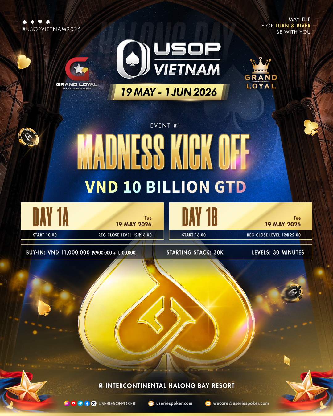 Event #1: MADNESS KICK OFF (10B GTD)