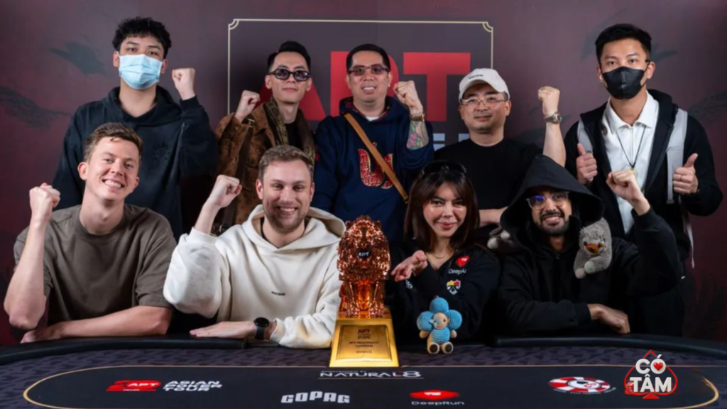 Final table of the APT Taipei 2026 High Roller.