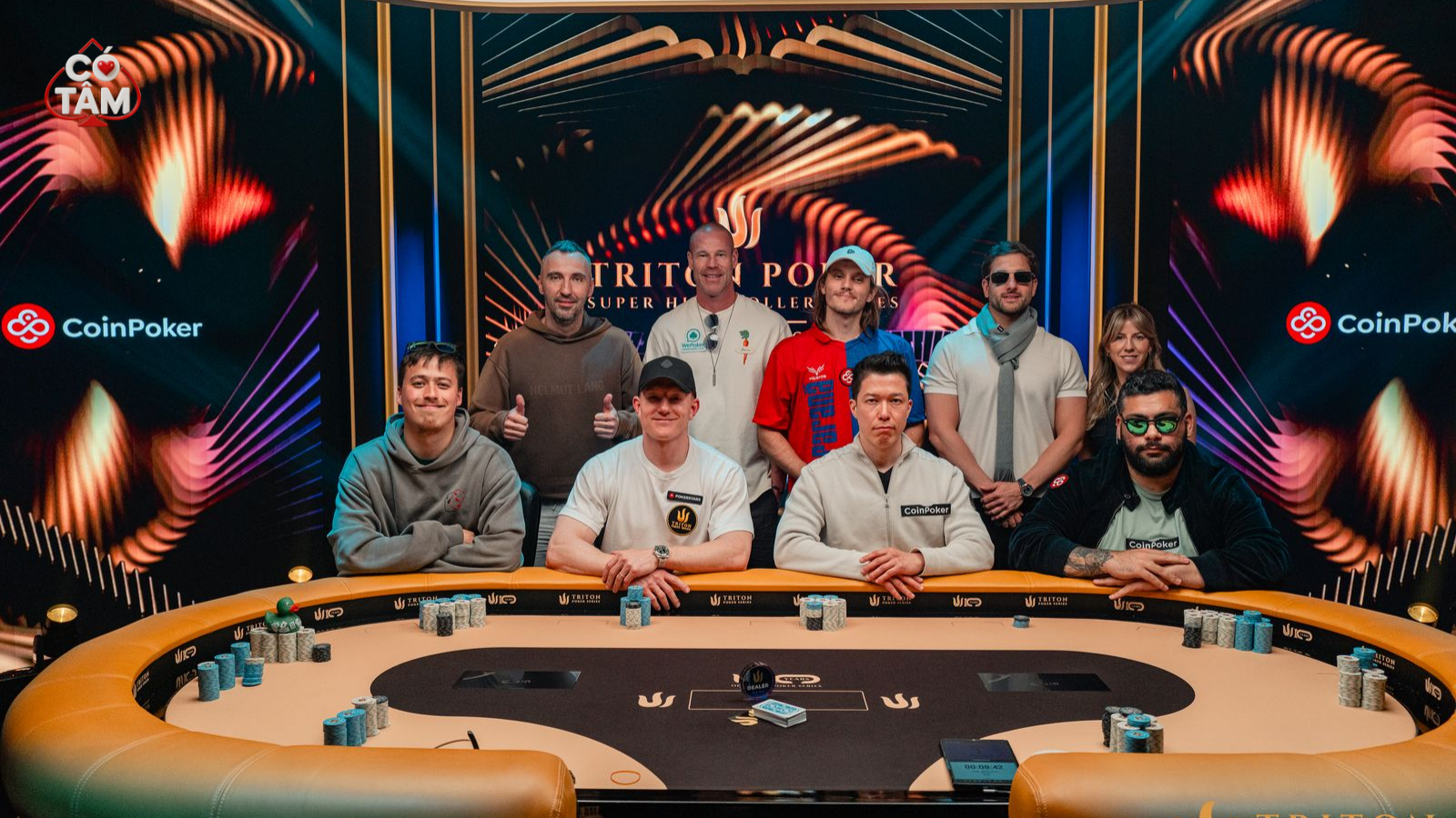 Triton Montenegro 2026: Chris Nguyen đăng quang sự kiện 50K USD NLH 3 Triton Montenegro 2026: FINAL TABLE LINE-UP