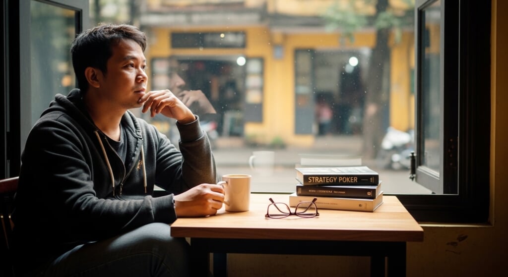 VĐV Poker Suy Ngẫm "Khoảng Lặng" Tại góc nhỏ Hà Nội