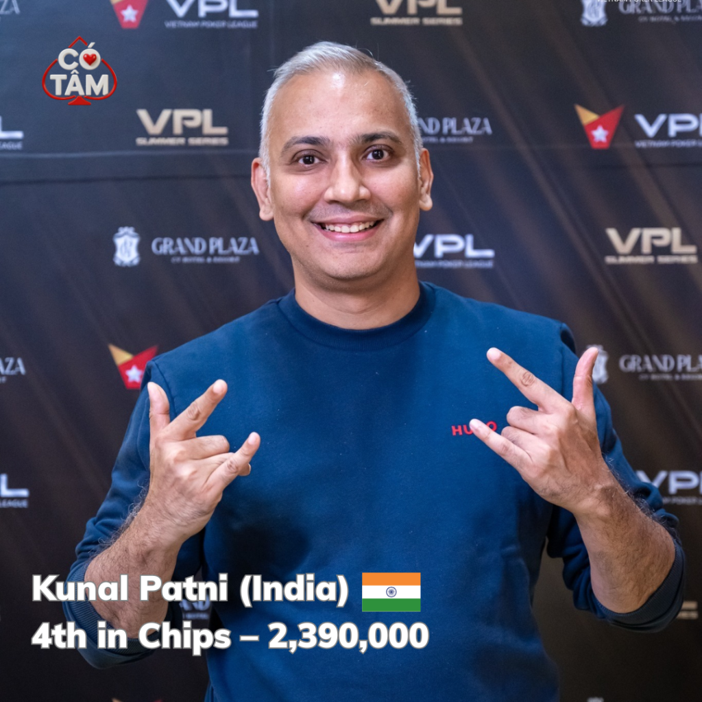 VPL III Main Event 2026: Kunal Patni 