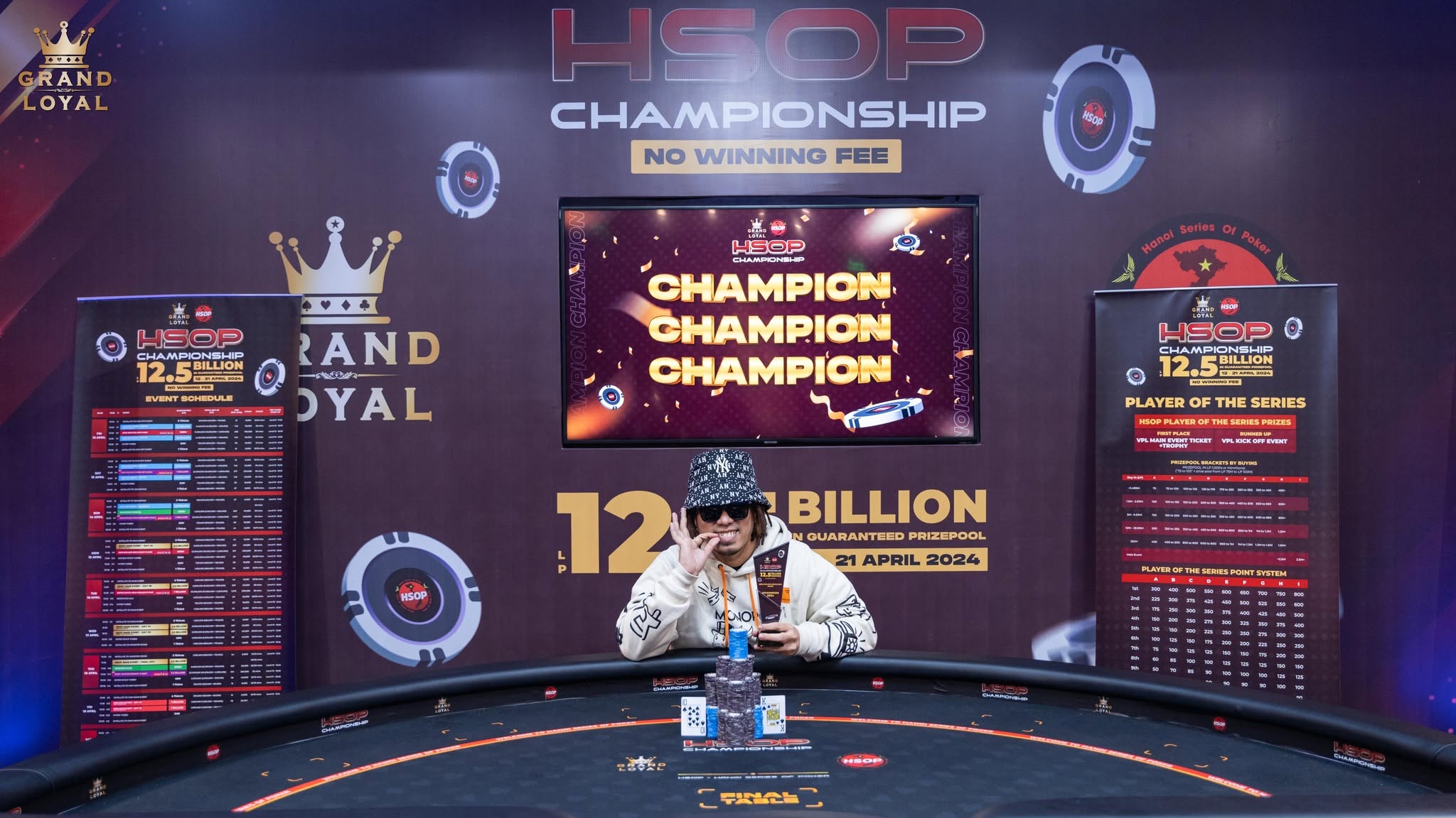 Sự trở lại của HSOP: Thương hiệu Poker đình đám chính thức tái xuất sau 2 năm vắng bóng 3 Sự trở lại của HSOP: Thương hiệu Poker đình đám chính thức tái xuất sau 2 năm vắng bóng 2
