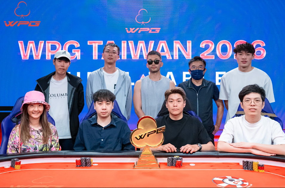 Bàn chung kết Final Table của sự kiện WPG Main Event với sự góp mặt của những vận động viên xuất sắc nhất toàn giải đấu