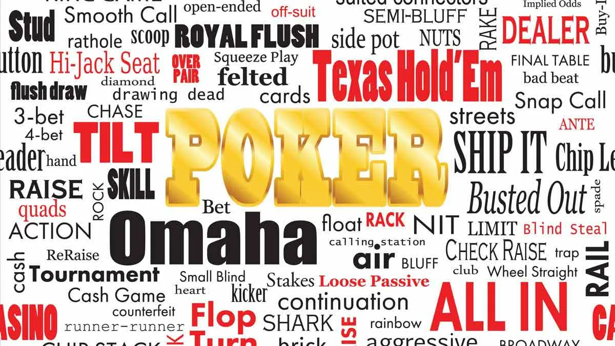 Những thuật ngữ lóng quan trọng trong poker mà người chơi cần biết