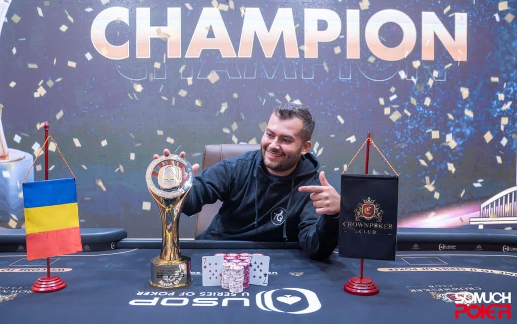 Bogdan Munteanu giành giải Elite Trophy tại USOP Hai Phong High Roller Championship