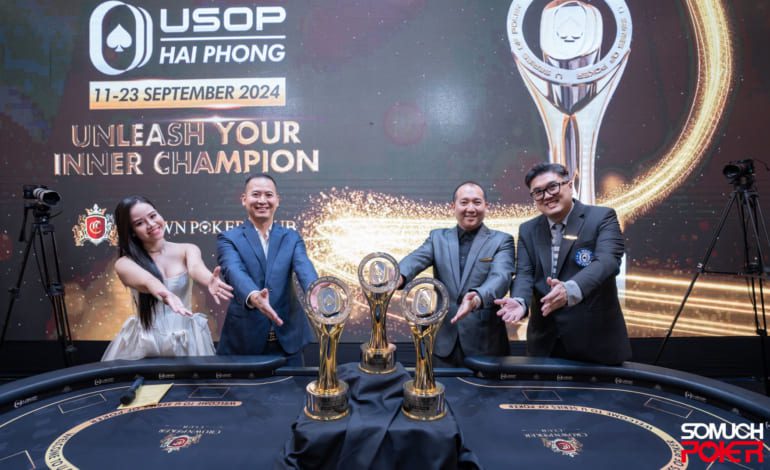 Cúp USOP “Elite High Roller” chính thức ra mắt tại USOP Hải Phòng 2024