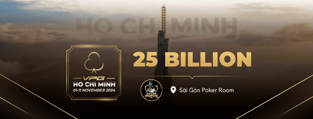 Vietnam Poker Games sẽ tổ chức Lễ hội Poker trực tiếp tại Thành phố Hồ Chí Minh vào tháng 11 này