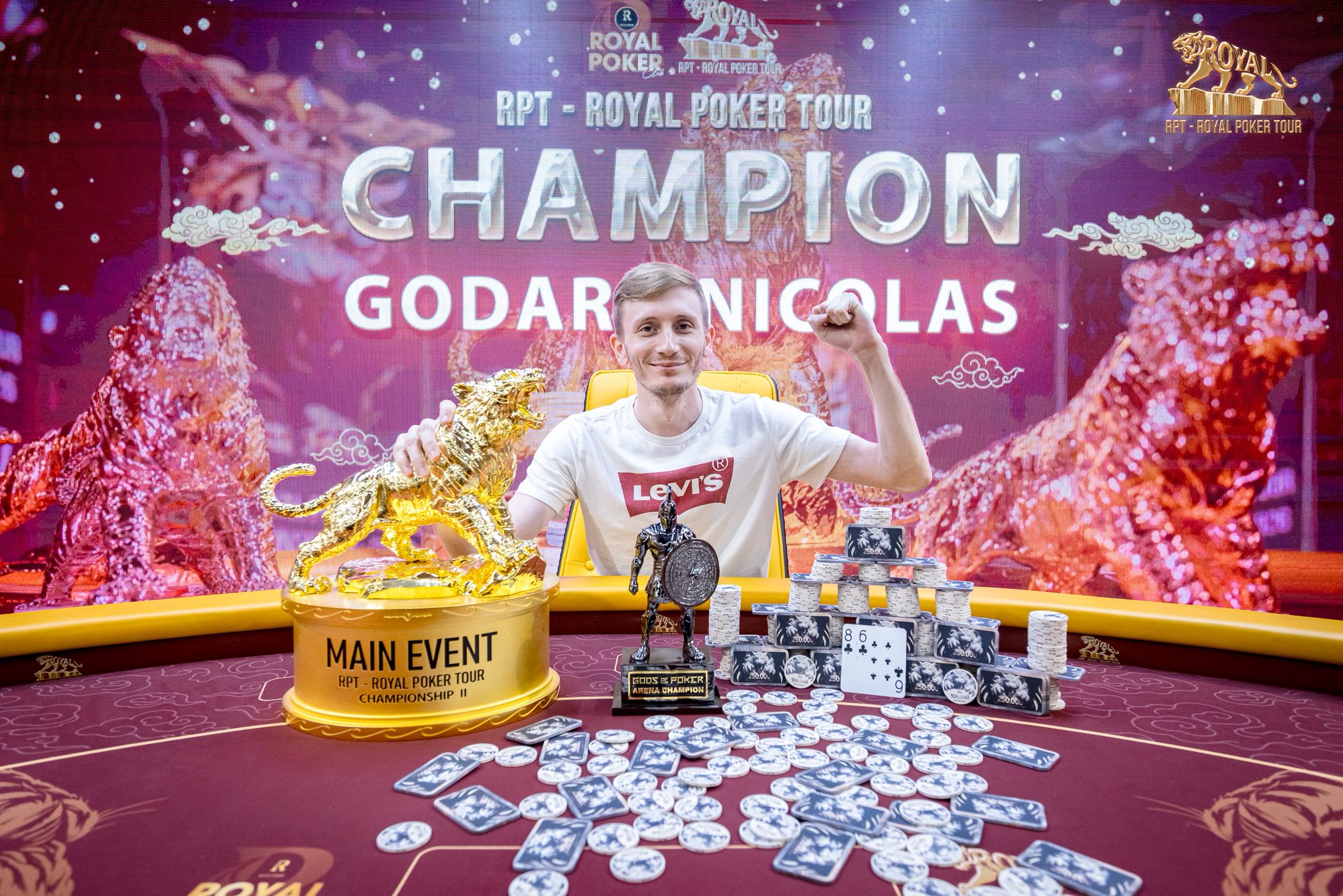 GODARD NICOLAS ĐĂNG QUANG NGÔI VƯƠNG MAIN EVENT RPT CHAMPIONSHIP II