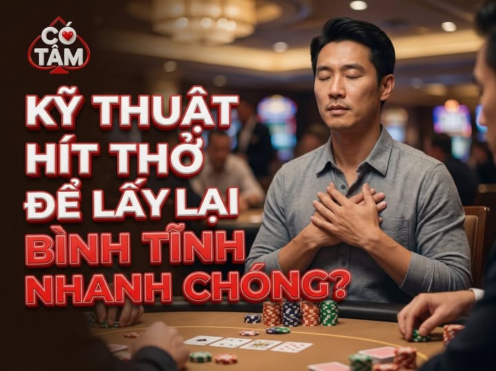 4 Kỹ Thuật Hít Thở Lấy Lại Bình Tĩnh Nhanh Nhất Dành Cho Bài Thủ Poker