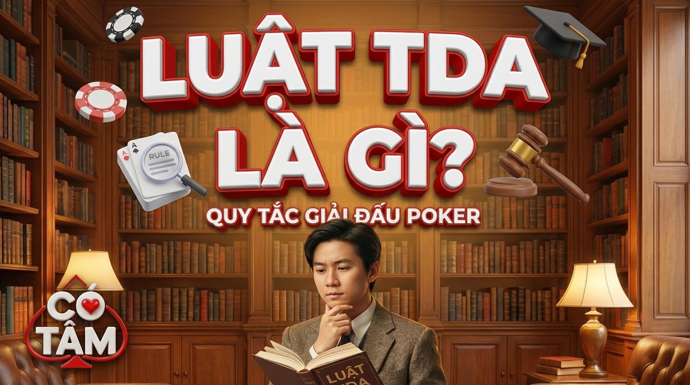 LUẬT TDA TRONG POKER LÀ GÌ ?