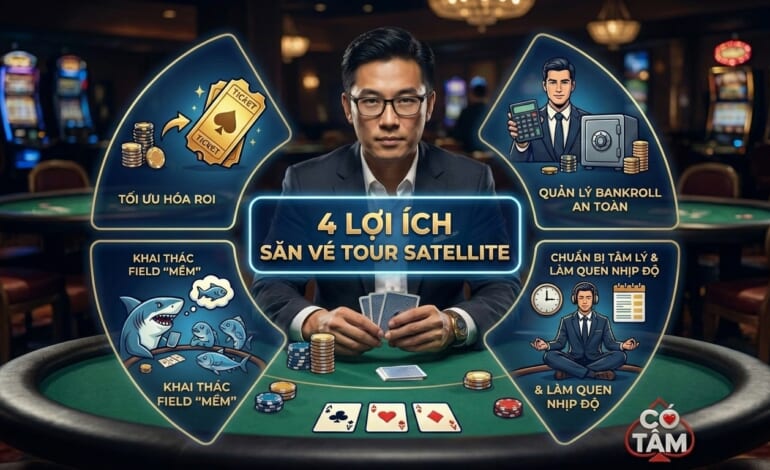 4 LỢI ÍCH TỪ SĂN VÉ TOUR SATELLITE