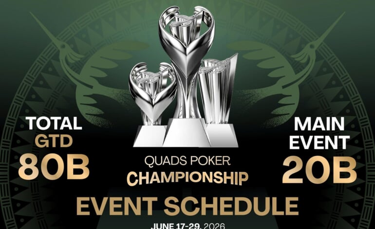 Quads Poker Championship Ra Mắt Tại Hà Nội: Lễ Hội Poker Kỷ Lục Với Quỹ Thưởng 80B