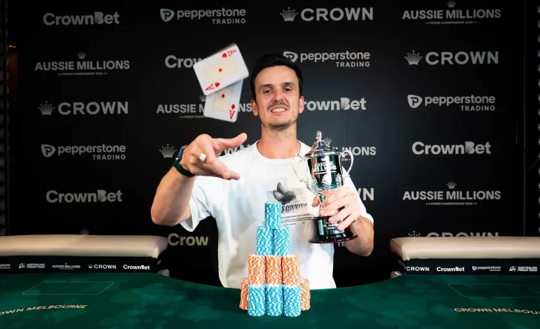 Joseph Antar Vô Địch Sự Kiện USD 5K Challenge Khẳng Định Vị Thế Cùng Mức Thưởng AUD 482.4K Tại AUSSIE MILLIONS 2026