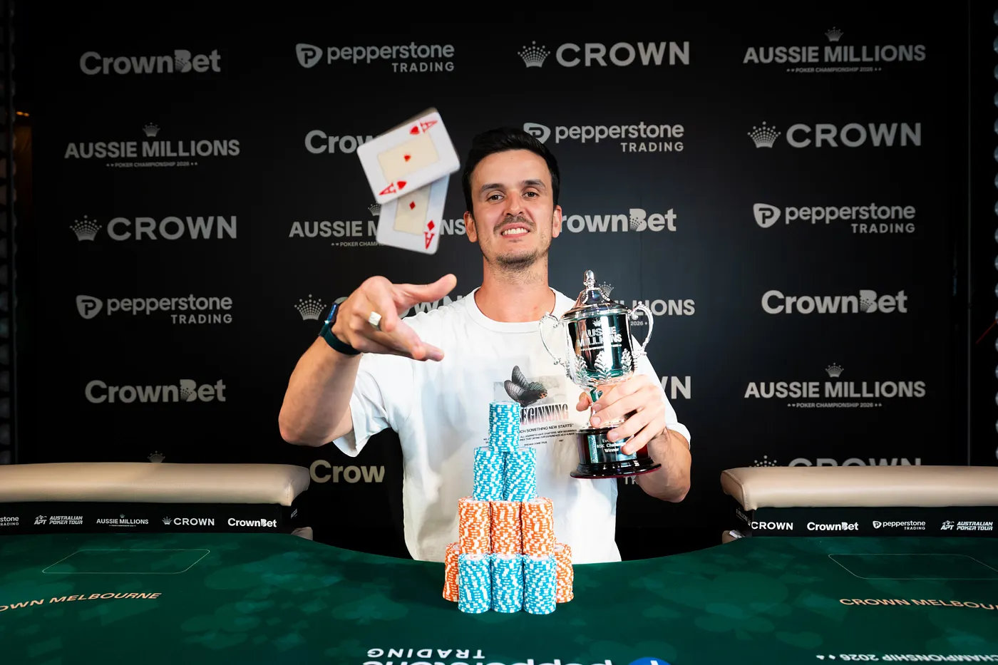 Joseph Antar Vô Địch Sự Kiện USD 5K Challenge Khẳng Định Vị Thế Cùng Mức Thưởng AUD 482.4K Tại AUSSIE MILLIONS 2026