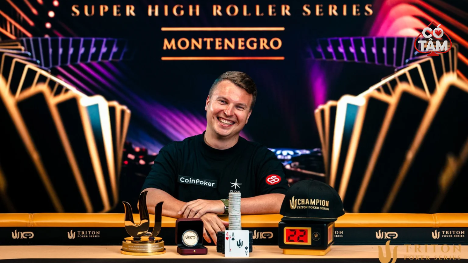 Triton Montenegro 2026: Aleks Ponakovs Vô Địch Sự Kiện 10th Anniversary Special, Thu Về Hơn 3M