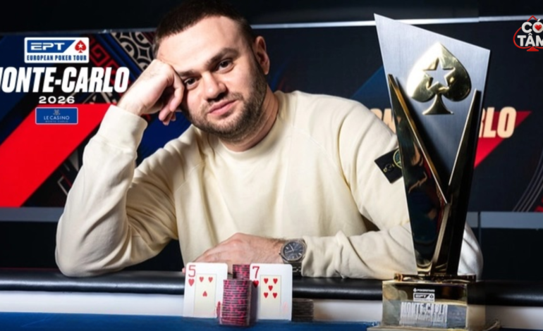 Roman Stoica Đăng Quang EPT Monte Carlo 2026: Hành Trình Từ Grinder Đến Nhà Vô Địch 825,000 Euro