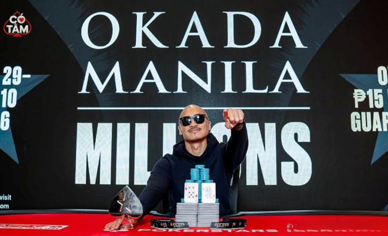 Kim Enriquez Vô Địch Okada Manila Millions 2026 Main Event: Khép Lại 7 Năm Chờ Đợi