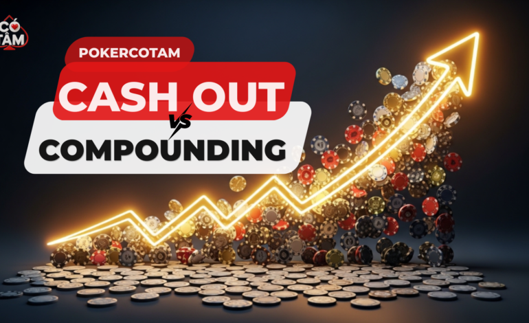 Cash Out vs. Compounding: Chiếc Bẫy Ngọt Ngào Giết Chết Sự Nghiệp Poker Của Bạn