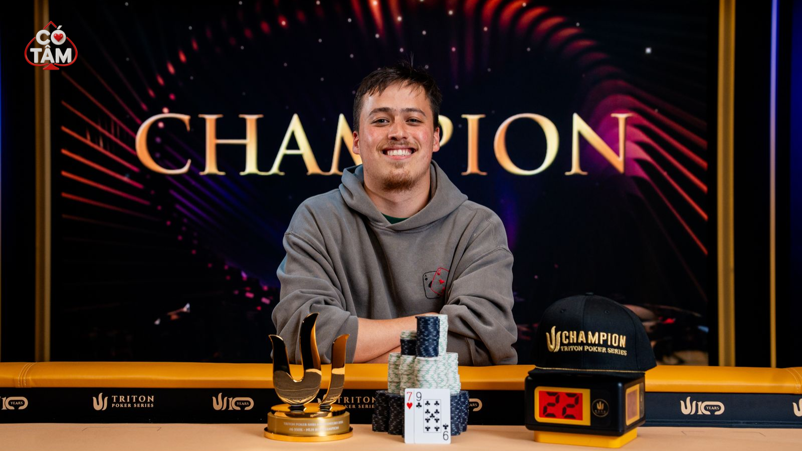 Triton Montenegro 2026: Chris Nguyen đăng quang sự kiện 50K USD NLH