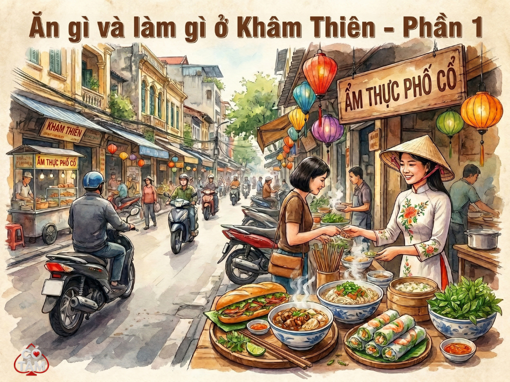 Ăn Chơi Gì Tại Khâm Thiên – Phần 1: Cẩm Nang Ẩm Thực Cho Tuyển Thủ RPT CHAMPIONSHIP III
