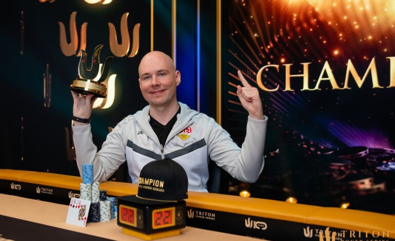 Triton Montenegro 2026: Tobias Schwecht Vô Địch Sự Kiện 13 NLH/PLO Mix , Ôm Trọn Giải Thưởng Khổng Lồ $465,000