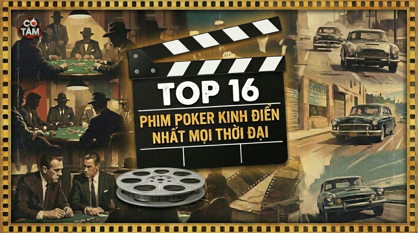 Top 16 Bộ Phim Về Poker Kinh Điển Nhất Mọi Thời Đại