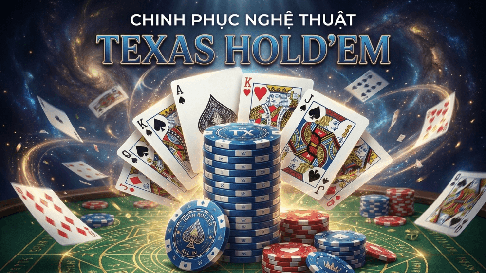 Chinh Phục Nghệ Thuật Texas Hold’em: Nền Tảng Của Những Nhà Vô Địch 