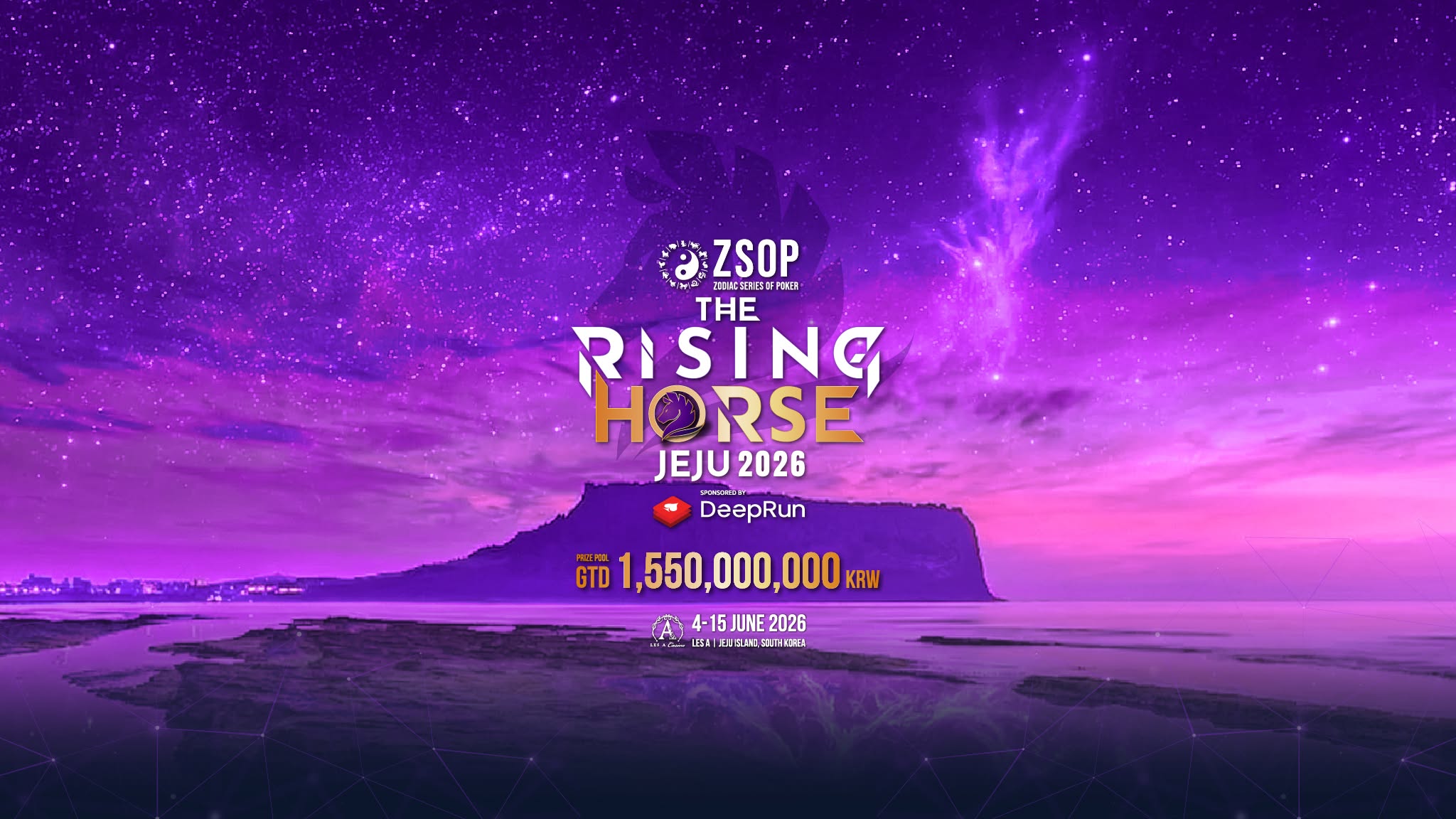 ZSOP Chào Sân Jeju Với Lễ Hội The Rising Horse 2026: GTD KRW 1.55B Và Cấu Trúc ITM 15% Tối Ưu Lợi Nhuận