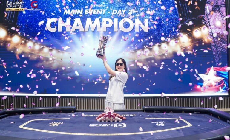 Phạm Thị Minh Hồng: Nữ VĐV đầu tiên vô địch Main Event USOP Hạ Long 2026!