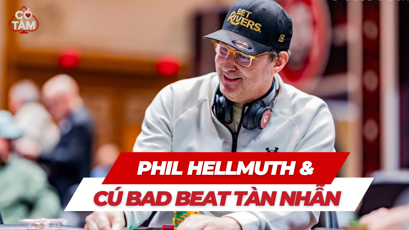 Cú Bad Beat Tàn Nhẫn của Phil Hellmuth Và Lời Tuyên Chiến 24 Vòng Tay Tại WSOP 2026
