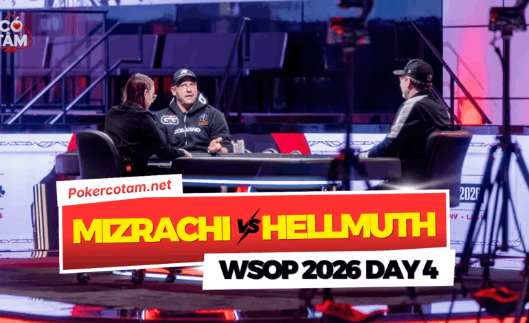 Đấu Trường WSOP 2026 Ngày 4: Michael Mizrachi Đánh Bại Phil Hellmuth Tại Sự Kiện USD 25K Heads-Up, Hai Chiếc Vòng Tay Vàng Được Trao