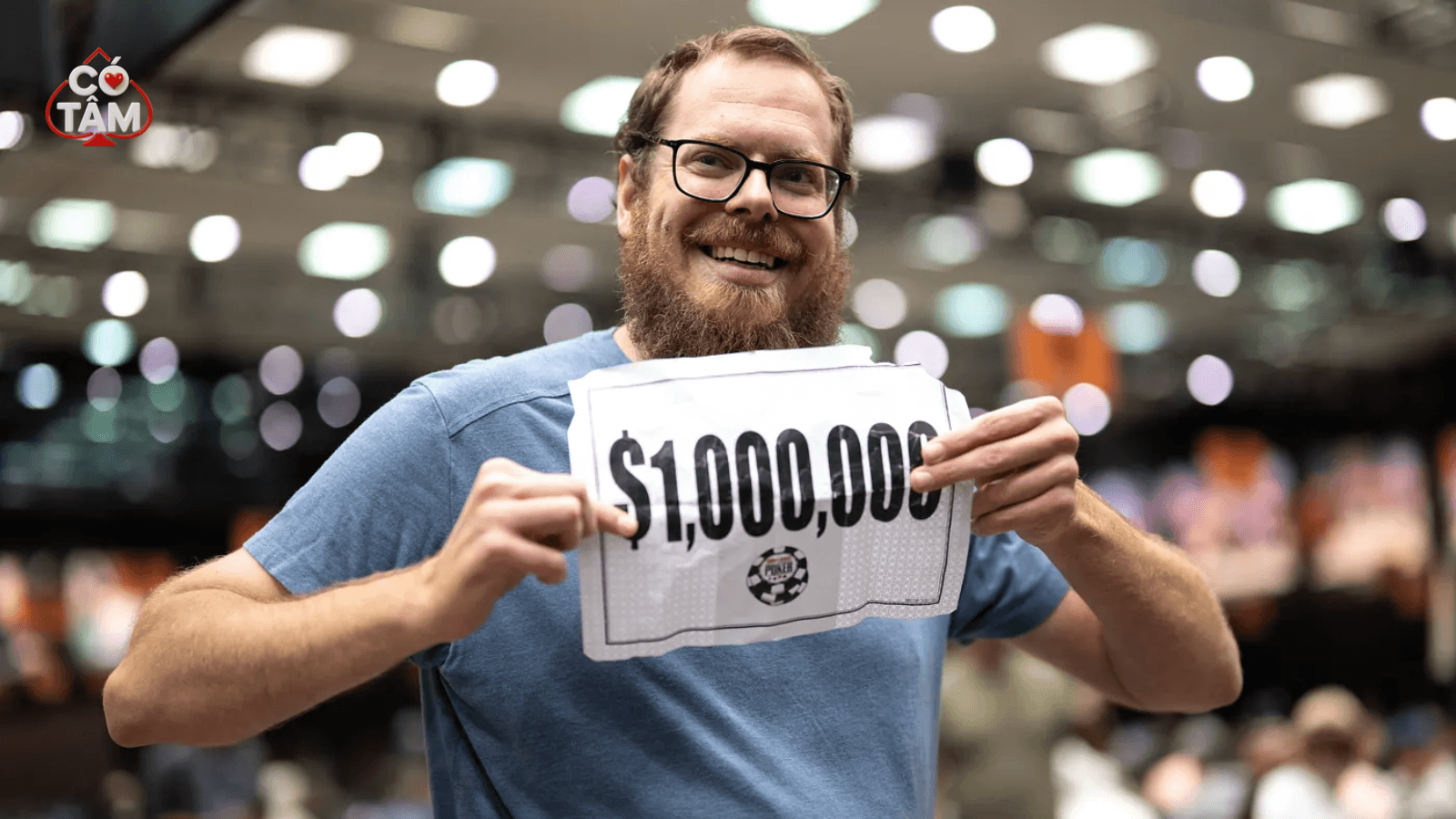 Đấu Trường WSOP 2026: Andrew Shelton Gây Chấn Động Khi Rút Trúng Điểm Thưởng Mystery Bounty USD 1M