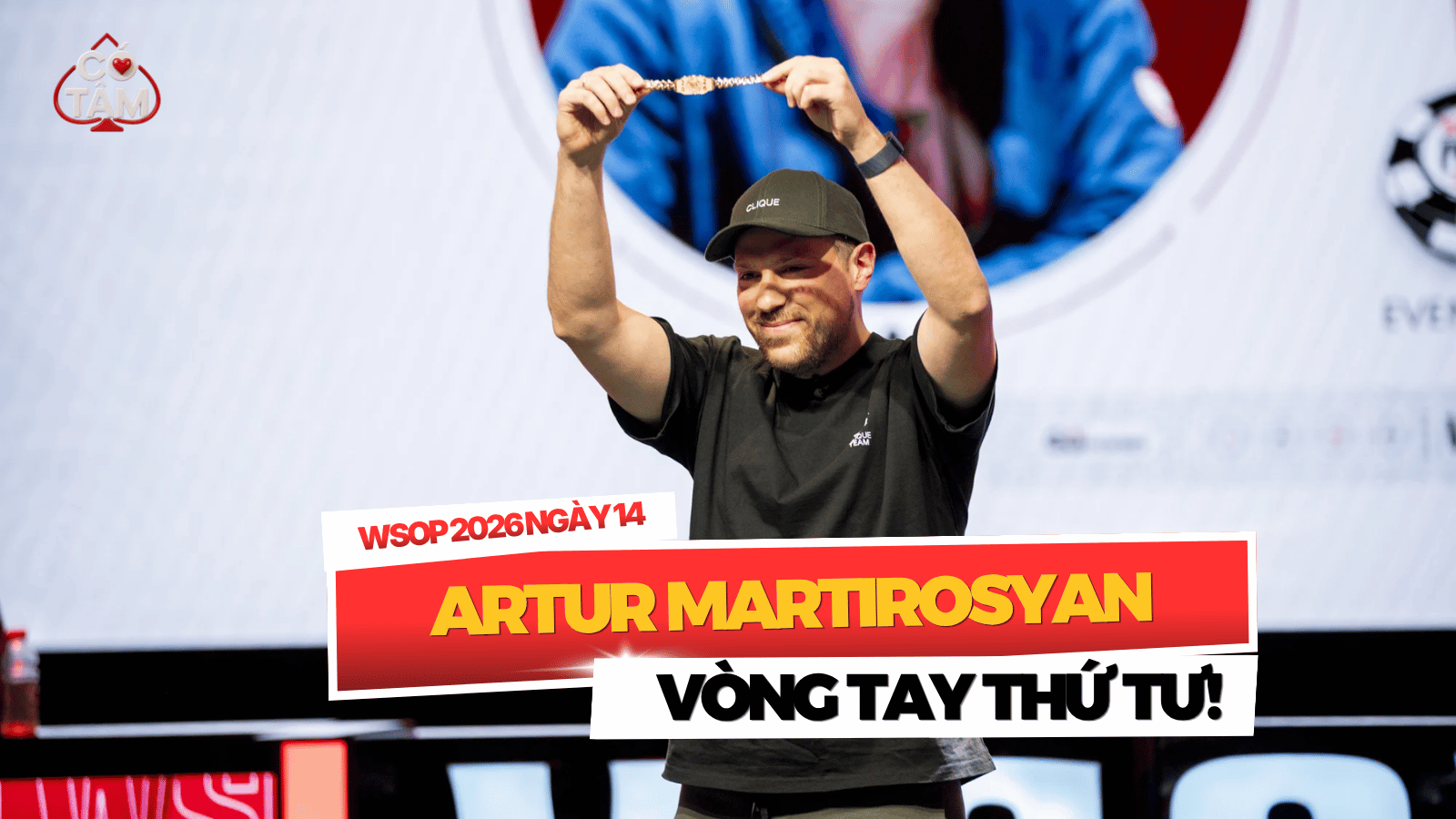 WSOP 2026 Ngày 14: Artur Martirosyan Đoạt Vòng Tay Thứ Tư, Giới High Roller Thống Lĩnh Đấu Trường Mixed Games