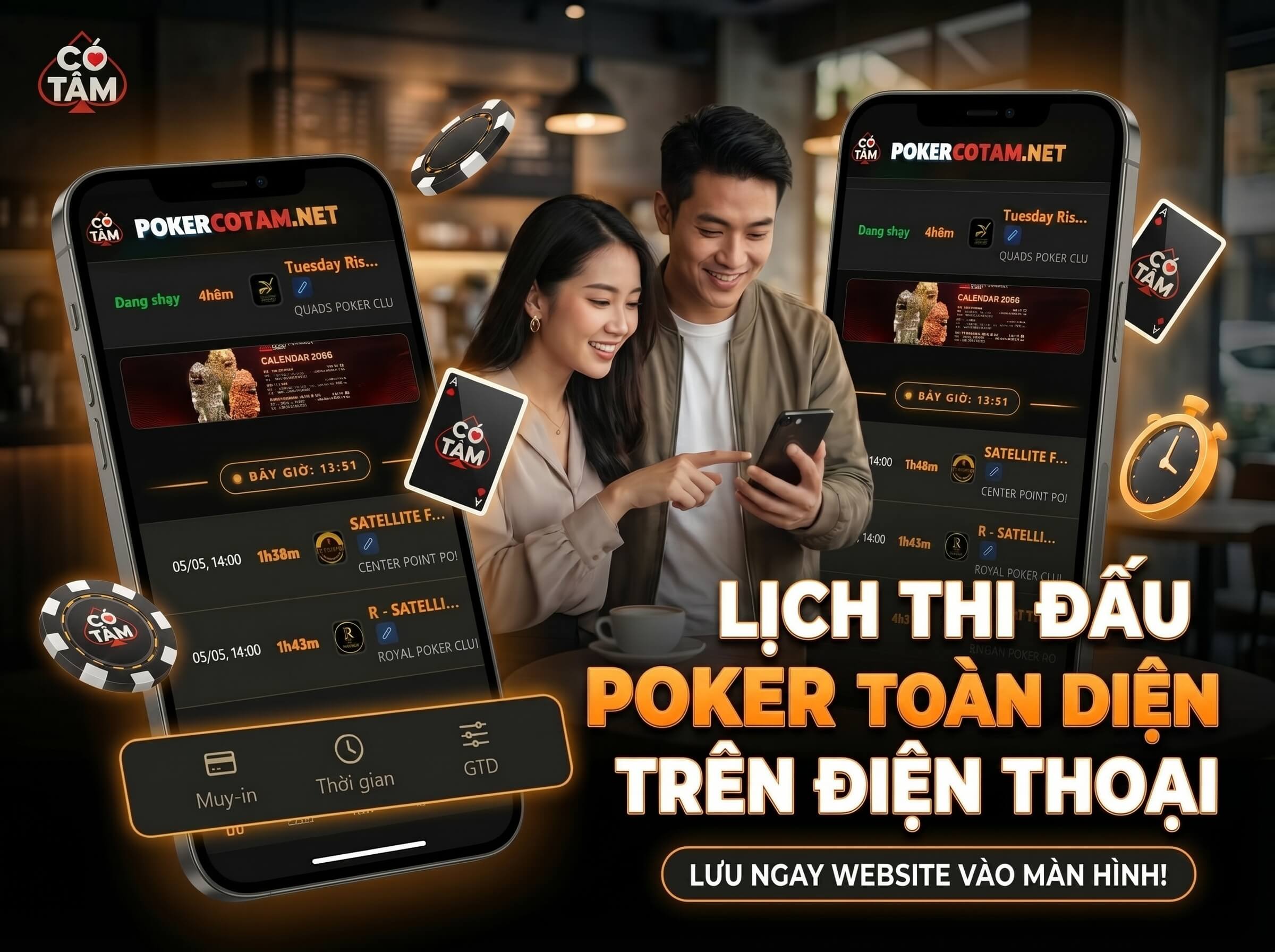 Chính Thức Ra Mắt Poker Calendar: Nền Tảng Giải Quyết “Nỗi Đau” Tìm Lịch Thi Đấu
