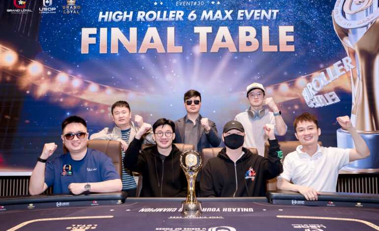 7 chiến thần, 1 ngôi vương: Bàn Final tour HR thể thức 6 Max rực lửa chào tháng 9!
