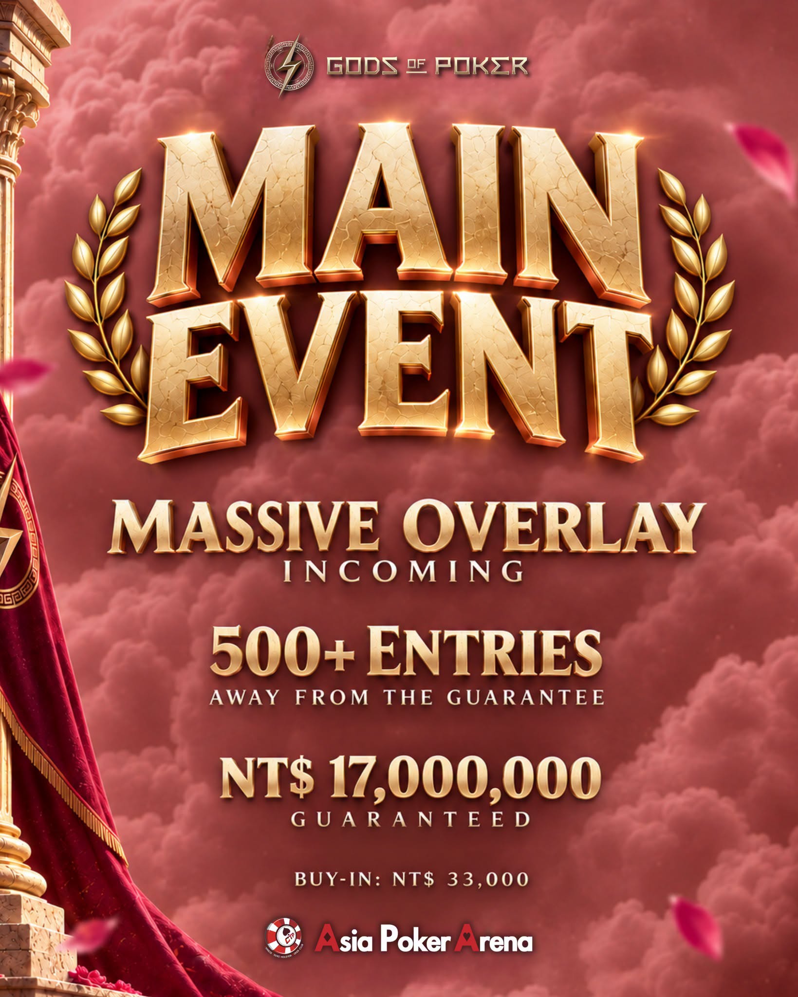 GOP Taipei Main Event đối mặt nguy cơ Overlay và bài toán về cấu trúc giải đấu 2 GOP Taipei Main Event đối mặt nguy cơ Overlay và bài toán về cấu trúc giải đấu 1