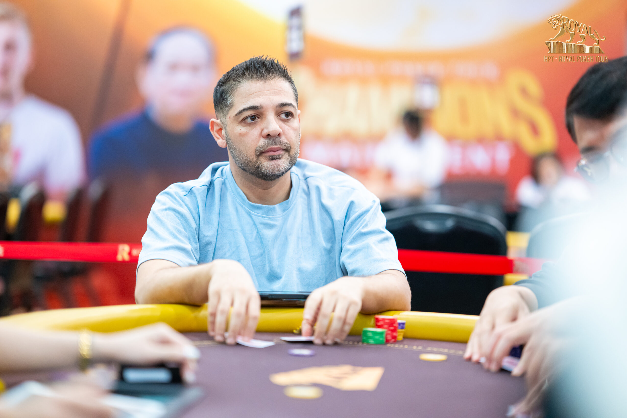 Chuyện chưa kể về Georgios Skarparis - người sở hữu vòng vàng WSOP danh giá đang thi đấu tại Royal Poker Tour 4 3