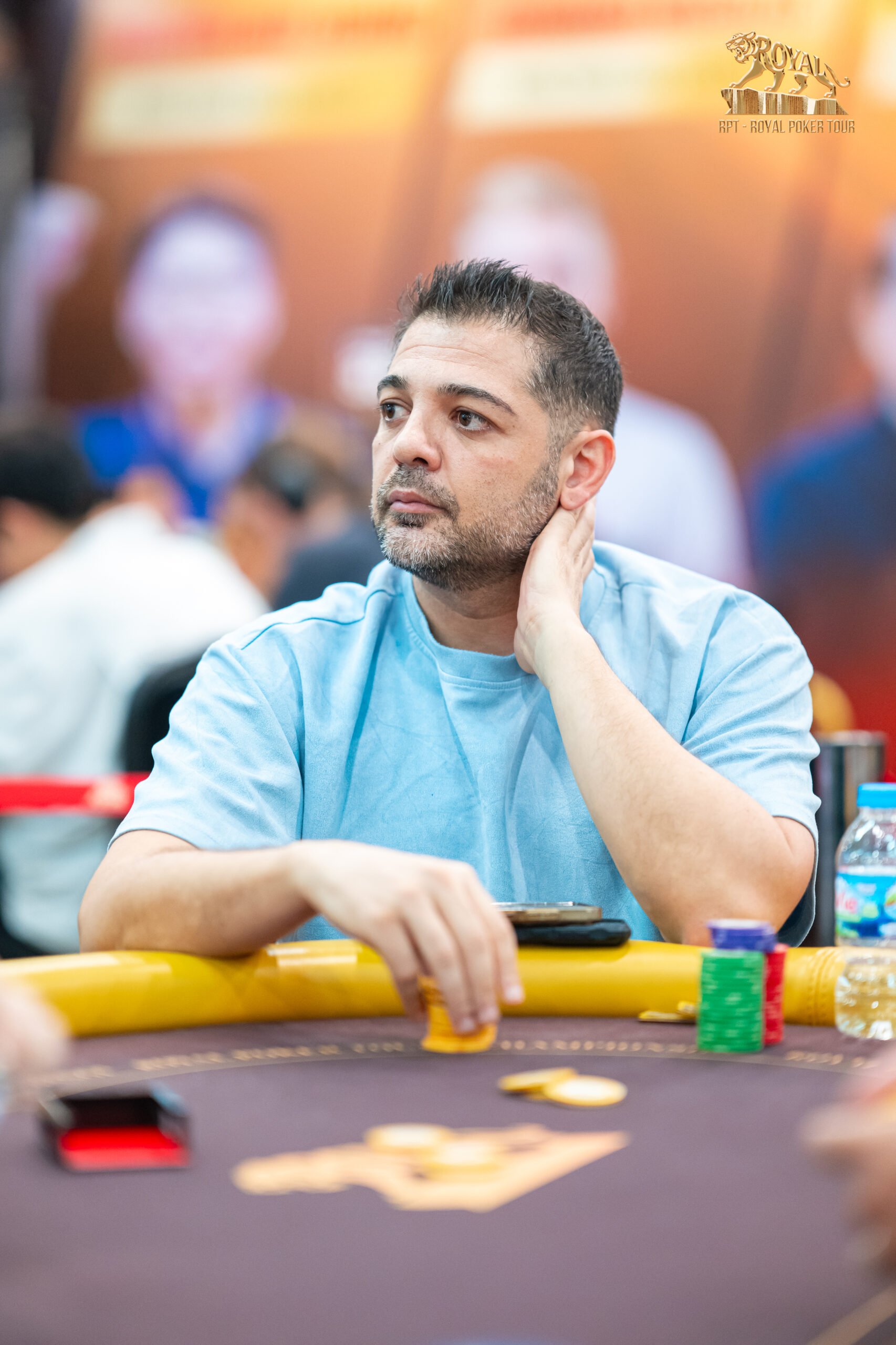 Chuyện chưa kể về Georgios Skarparis - người sở hữu vòng vàng WSOP danh giá đang thi đấu tại Royal Poker Tour 4 1