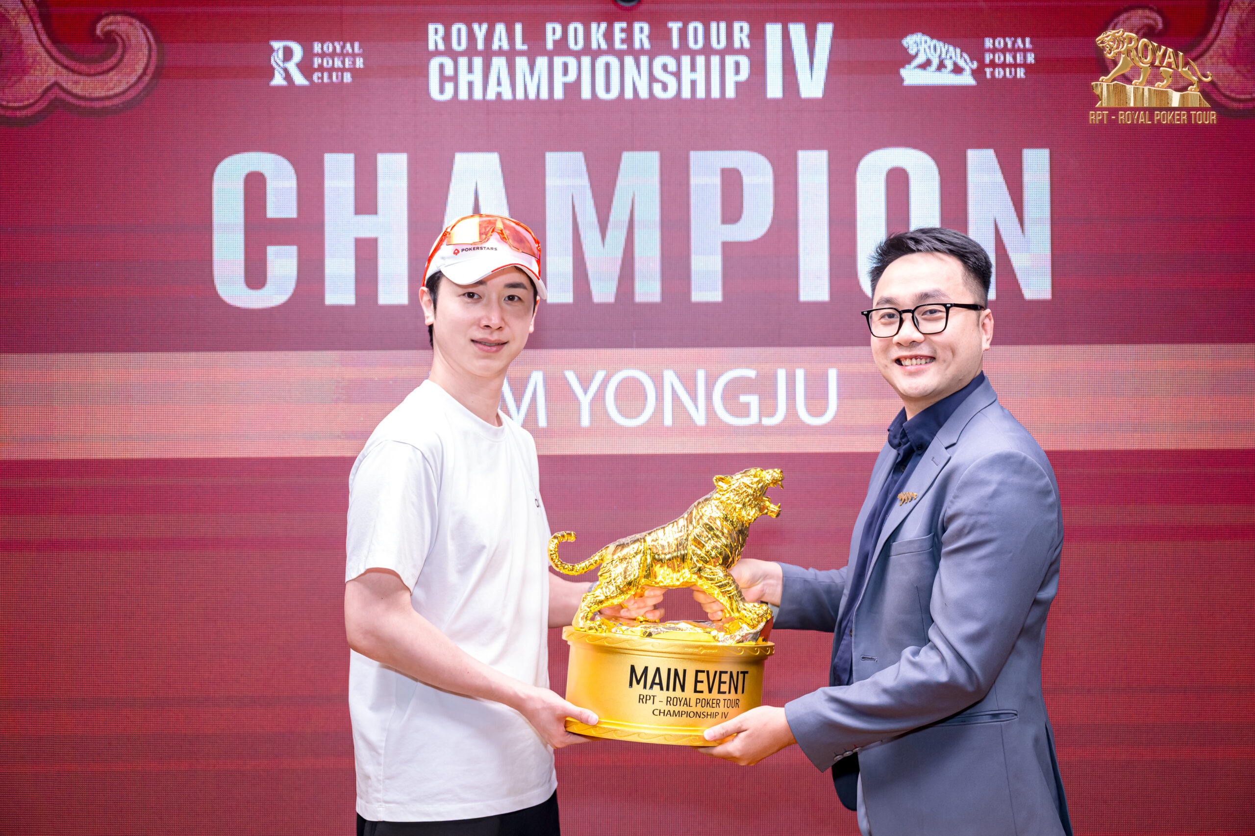 Kim Yongju vô địch Main Event Royal Poker Tour 4