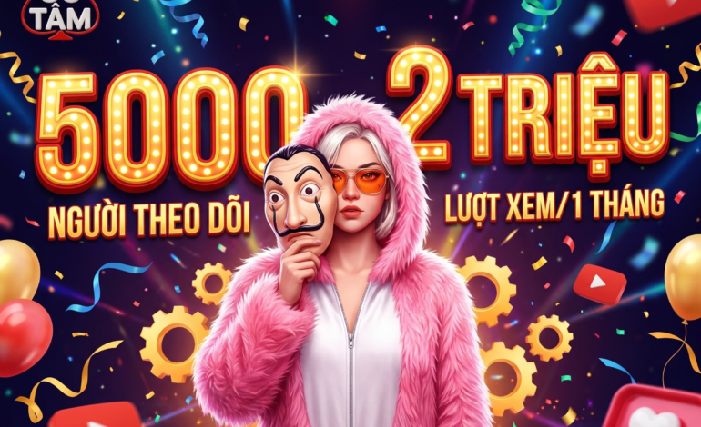 Fanpage Poker Có Tâm đạt 5000 followers và 2 triệu lượt views/1 tháng
