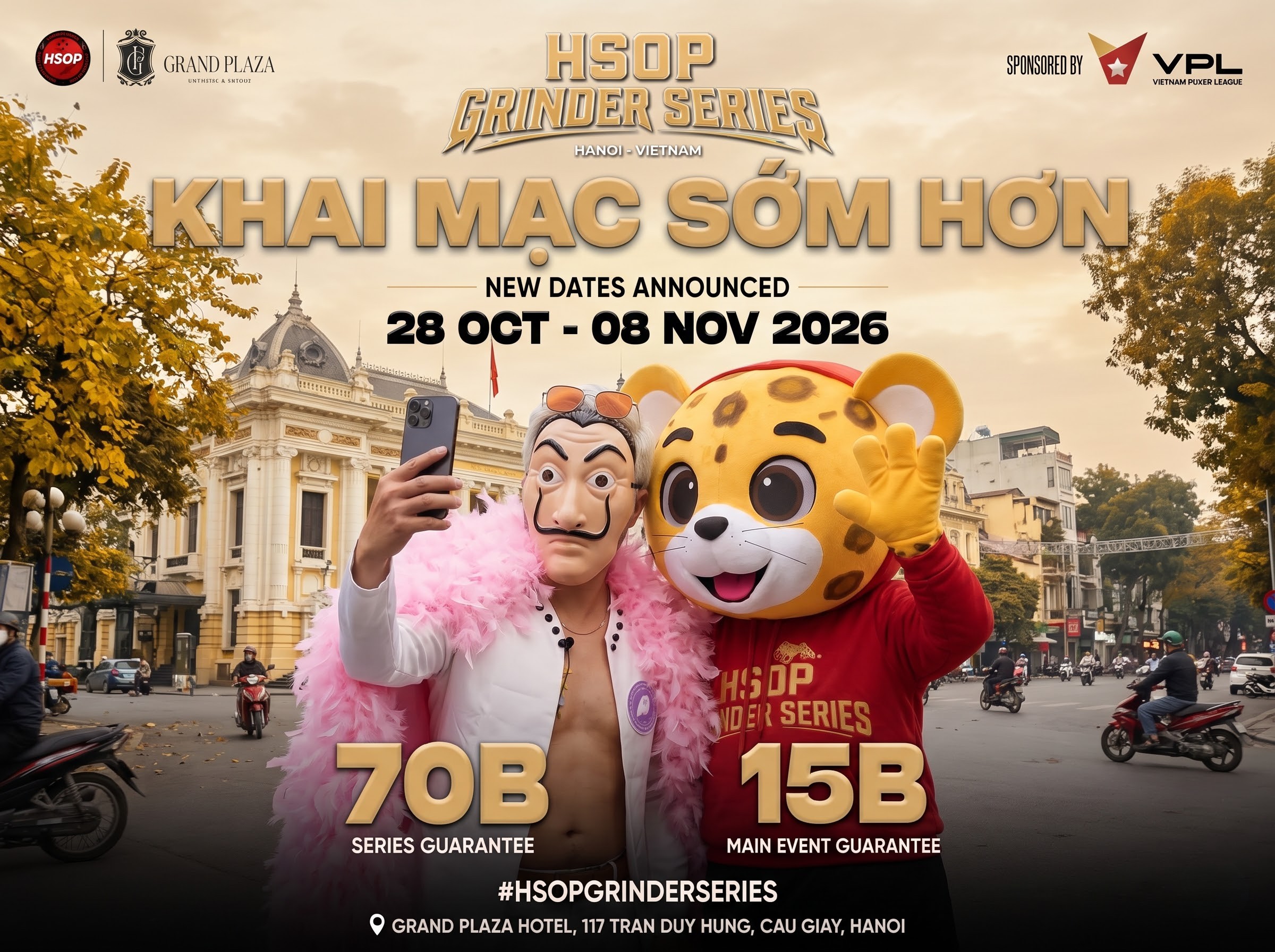 Chú báo gấm Leo trở lại sớm hơn dự kiến giữa mùa thu Hà Nội tuyệt đẹp